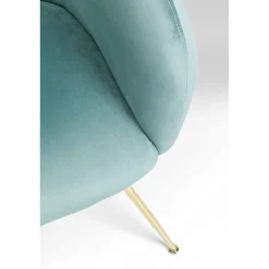 KARE Design Chaises Avec Accoudoirs|Chaise A. Acc. Lorena Turquoise
