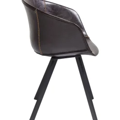 KARE Design Chaises Avec Accoudoirs|Chaise A. Acc. Lounge Marron