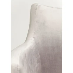 KARE Design Chaises Avec Accoudoirs|Chaise A. Acc. Mode Velours Gris