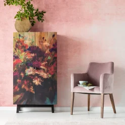 KARE Design Chaises Avec Accoudoirs|Chaise A. Acc. Mode Velours Rose