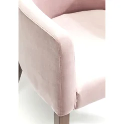 KARE Design Chaises Avec Accoudoirs|Chaise A. Acc. Mode Velours Rose