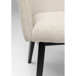 KARE Design Chaises Avec Accoudoirs|Chaise A. Acc. Modino Creme