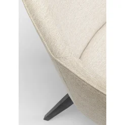 KARE Design Chaises Avec Accoudoirs|Chaise A. Acc. Modino Creme