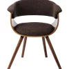 KARE Design Chaises Avec Accoudoirs|Chaise A. Acc. Monaco Choco