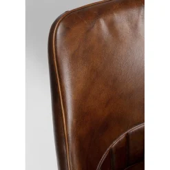 KARE Design Chaises Avec Accoudoirs|Chaise A. Acc. Rumba.Cuir Marron