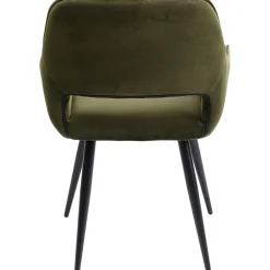 KARE Design Chaises Avec Accoudoirs|Chaise A. Acc. San Francisco Vert Fonce