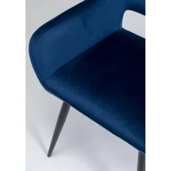 KARE Design Chaises Avec Accoudoirs|Chaise A. Acc. San Francisco Bleu