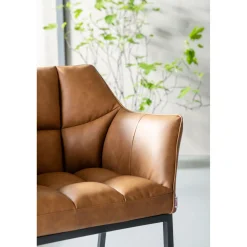 KARE Design Chaises Avec Accoudoirs|Chaise A. Acc. Thinktank Marron