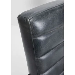 KARE Design Chaises Cantilever|Chaise Cantilever Lola Cuir Gris