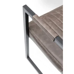 KARE Design Chaises Cantilever|Chaise Cantilever Thamos Marron