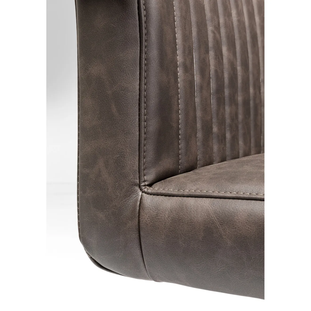 KARE Design Chaises Cantilever|Chaise Cantilever Thamos Marron