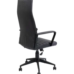 KARE Design Chaise De Bureau|Chaise De Bureau Labora Noir Haut Dossier