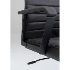 KARE Design Chaise De Bureau|Chaise De Bureau Labora Noir Haut Dossier