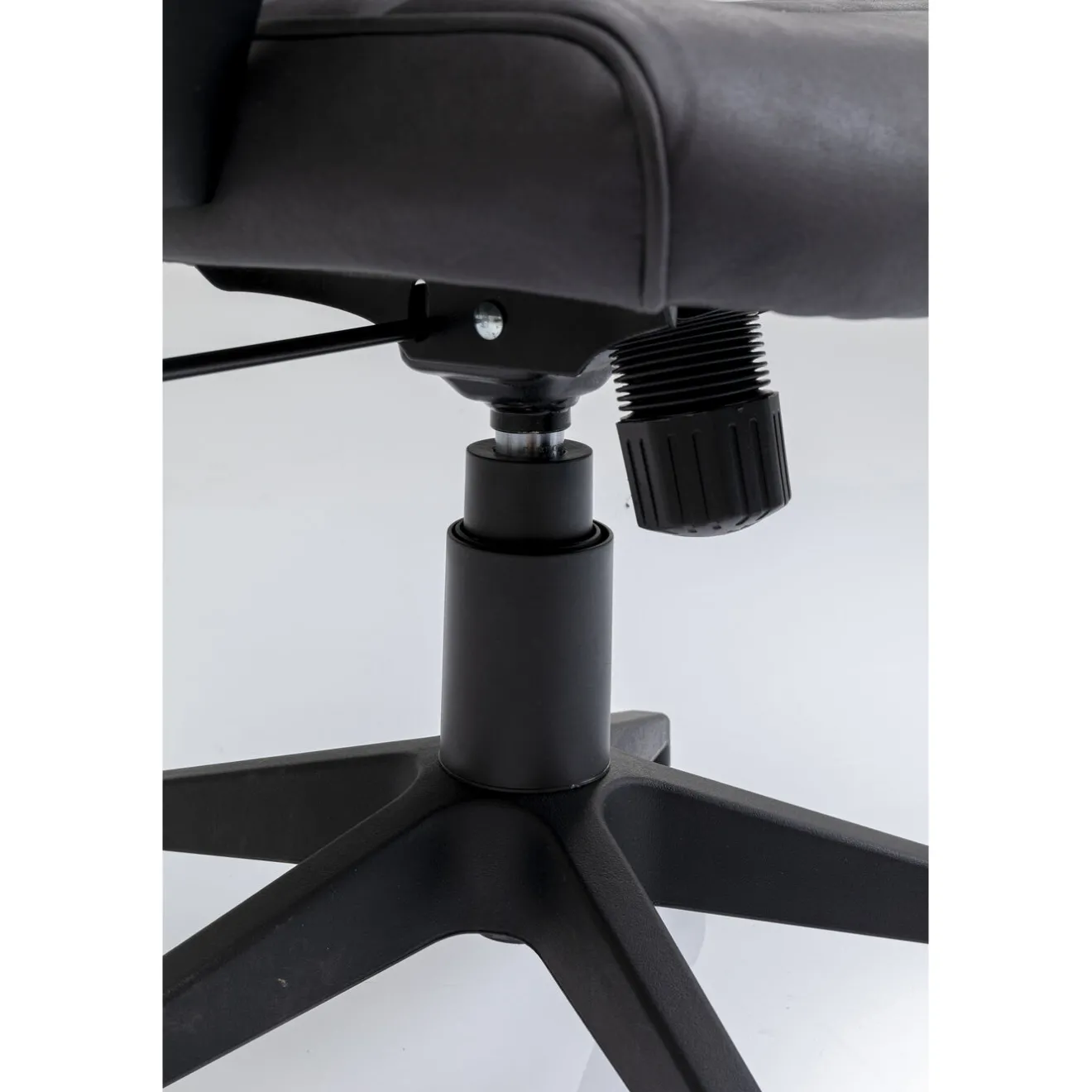 KARE Design Chaise De Bureau|Chaise De Bureau Labora Noir Haut Dossier