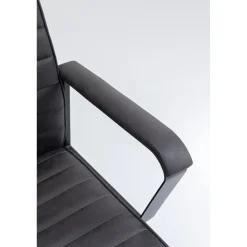 KARE Design Chaise De Bureau|Chaise De Bureau Labora Noir Haut Dossier