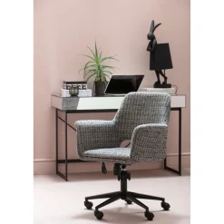 KARE Design Chaise De Bureau|Chaise De Bureau Marianne Gris