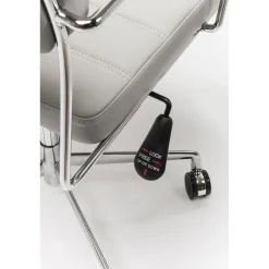 KARE Design Chaise De Bureau|Chaise De Bureau Pivotante Dottore Gris