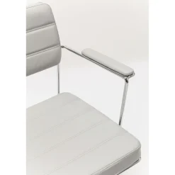 KARE Design Chaise De Bureau|Chaise De Bureau Pivotante Dottore Gris