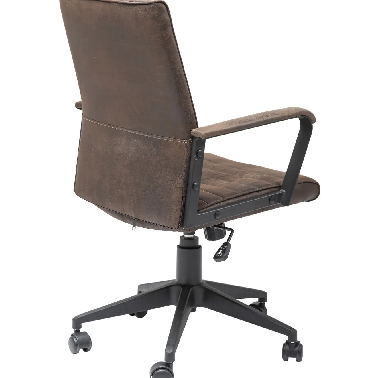 KARE Design Chaise De Bureau|Chaise De Bureau Pivotante Labora Marron