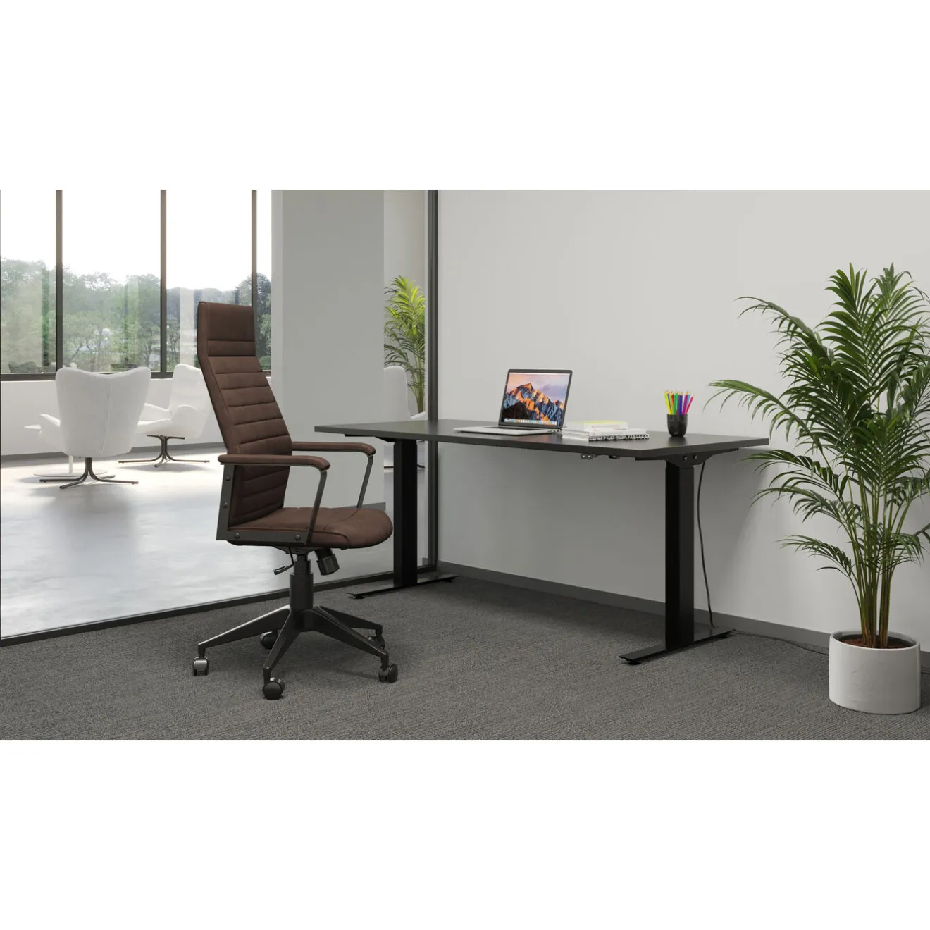 KARE Design Chaise De Bureau|Chaise De Bureau Pivotante Labora Dossier Haut