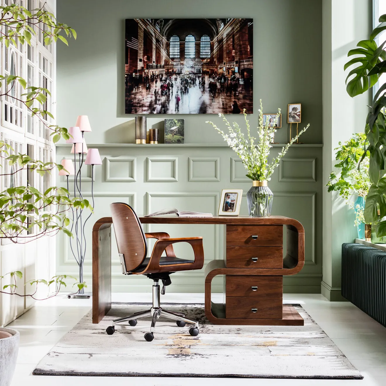 KARE Design Chaise De Bureau|Chaise De Bureau Pivotante Patron Noye