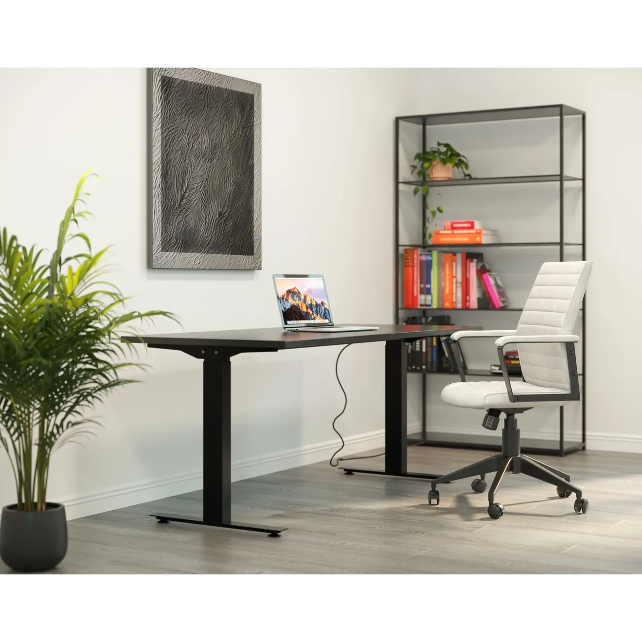 KARE Design Chaise De Bureau|Chaise De Bureau Pivotante Labora Blanc