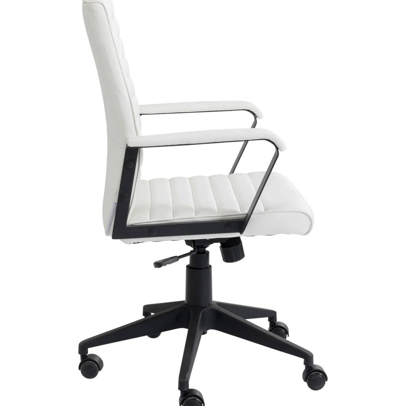 KARE Design Chaise De Bureau|Chaise De Bureau Pivotante Labora Blanc