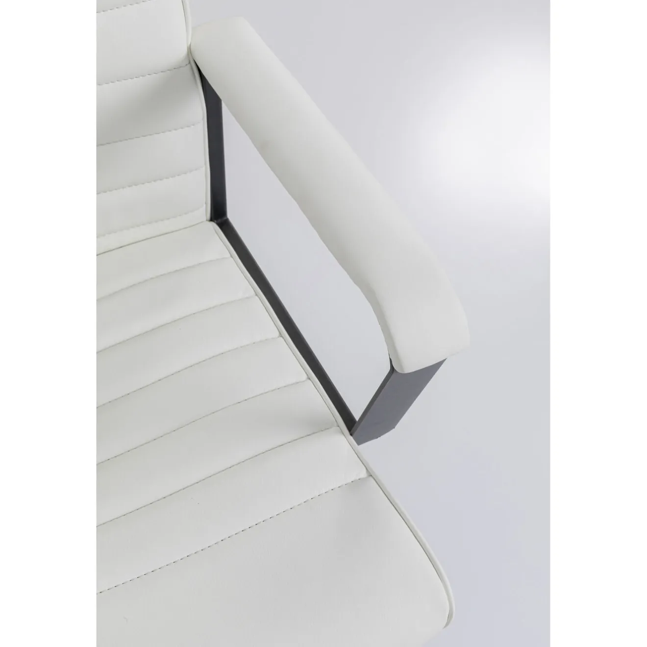 KARE Design Chaise De Bureau|Chaise De Bureau Pivotante Labora Blanc