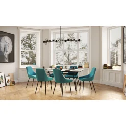 KARE Design Chaises|Chaise East Side Petrole