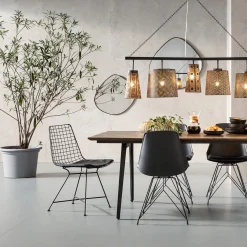 KARE Design Chaises|Chaise Grid Noir