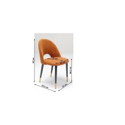 KARE Design Chaises|Chaise Hudson Orange