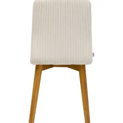 KARE Design Chaises|Chaise Lara Velours Cotele Creme