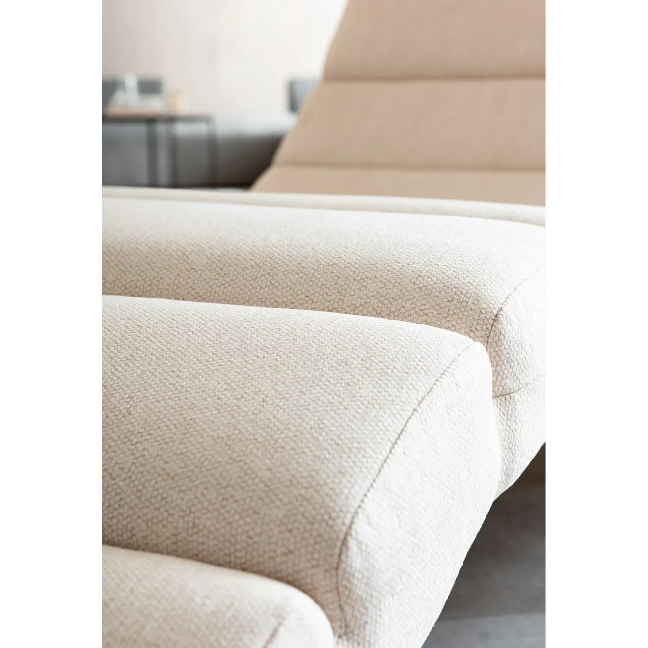 KARE Design Chaises Longues|Chaise Longue Balou Creme 190Cm