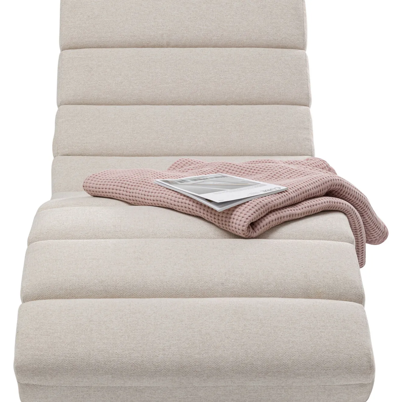 KARE Design Chaises Longues|Chaise Longue Balou Creme 190Cm