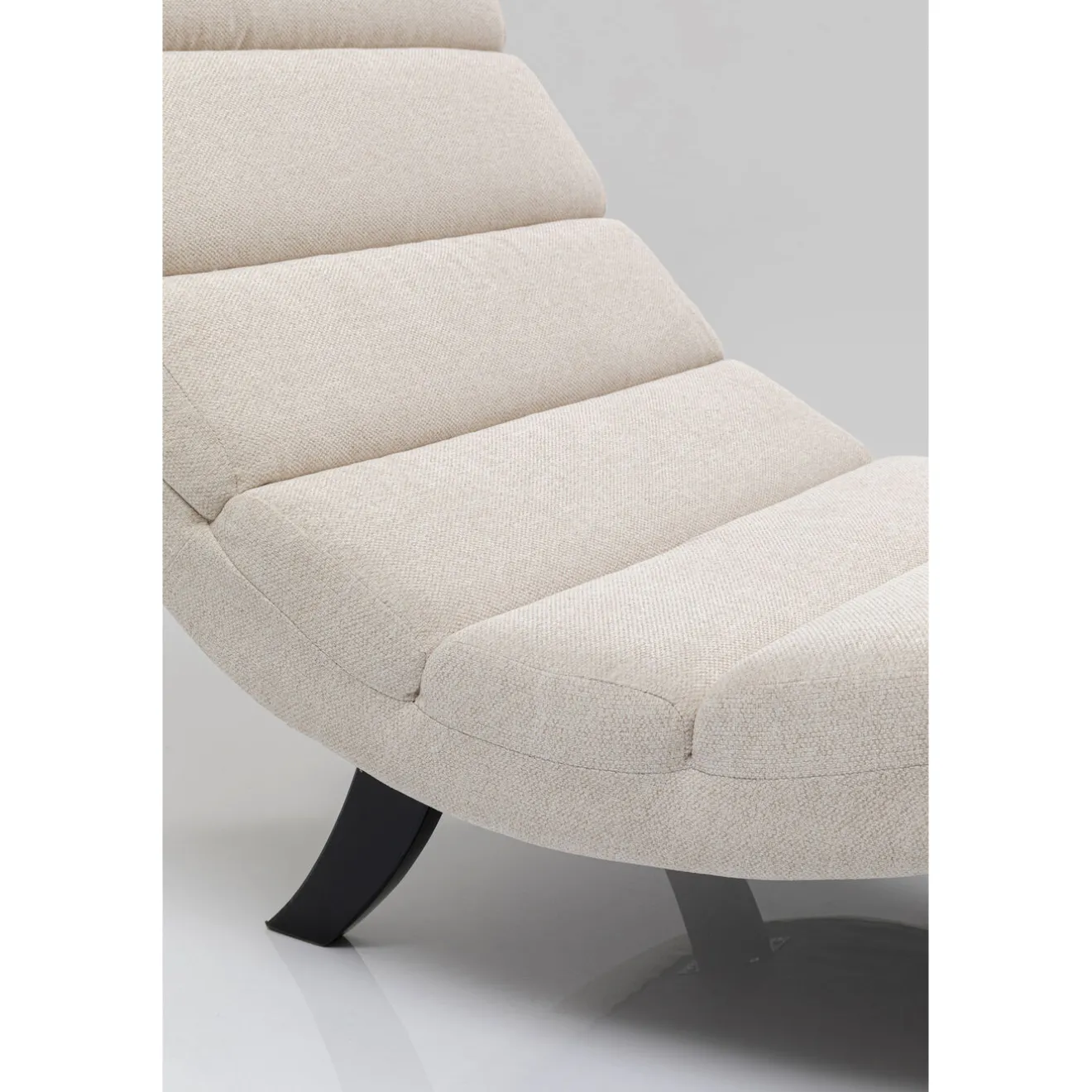 KARE Design Chaises Longues|Chaise Longue Balou Creme 190Cm
