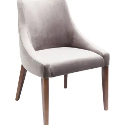 KARE Design Chaises|Chaise Mode Velvet Gris