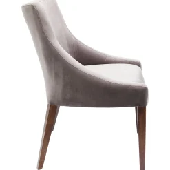 KARE Design Chaises|Chaise Mode Velvet Gris