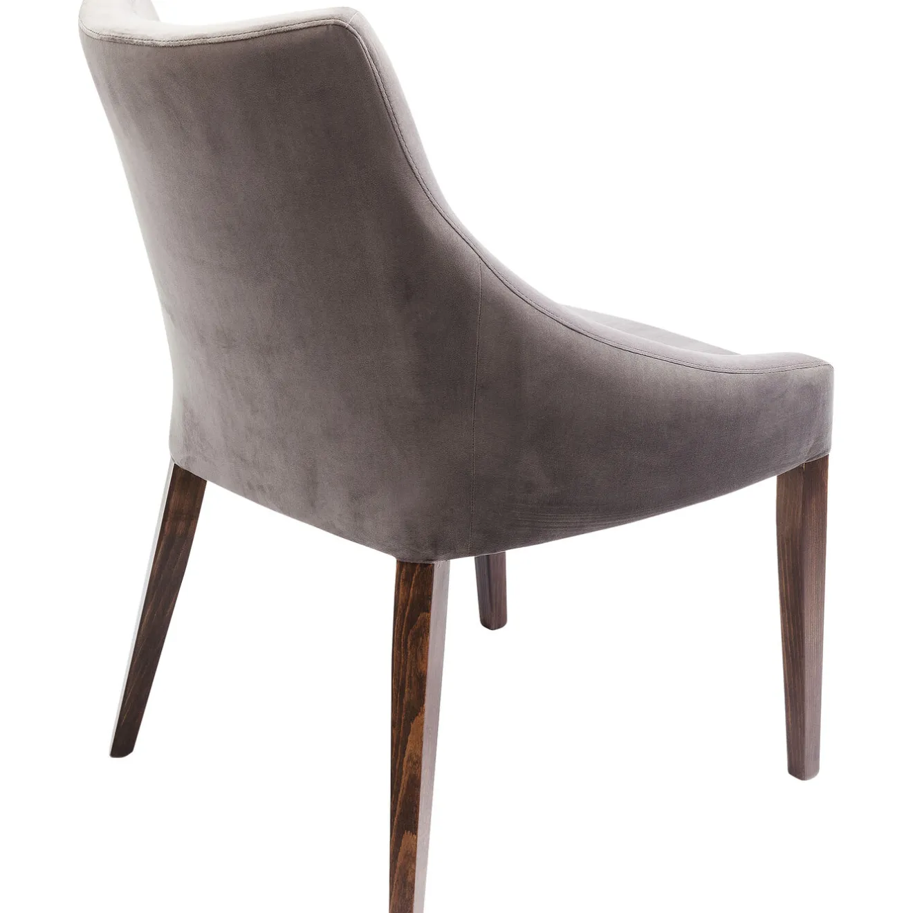 KARE Design Chaises|Chaise Mode Velvet Gris