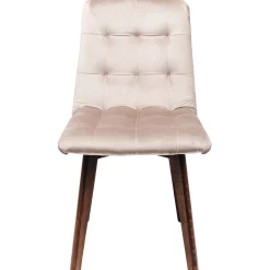 KARE Design Chaises|Chaise Moritz Velours Gris
