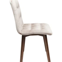 KARE Design Chaises|Chaise Moritz Velours Gris