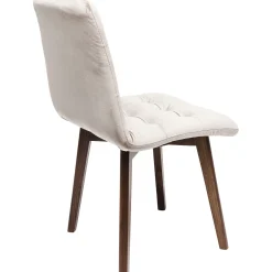 KARE Design Chaises|Chaise Moritz Velours Gris