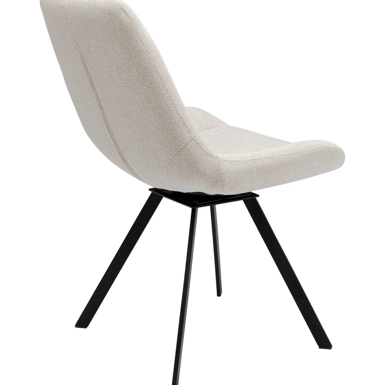 KARE Design Chaises Pivotantes|Chaise Pivotante Blade Creme