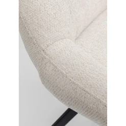 KARE Design Chaises Pivotantes|Chaise Pivotante Blade Creme