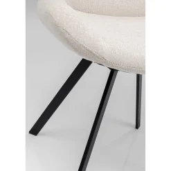 KARE Design Chaises Pivotantes|Chaise Pivotante Blade Creme