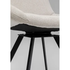 KARE Design Chaises Pivotantes|Chaise Pivotante Blade Creme