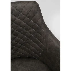 KARE Design Chaises Pivotantes|Chaise Pivotante Coco Anthracite