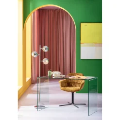 KARE Design Chaises Pivotantes|Chaise Pivotante Colmar Jaune