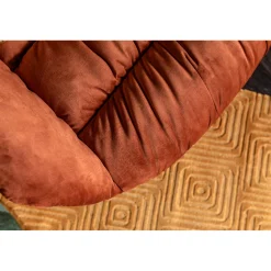 KARE Design Chaises Pivotantes|Chaise Pivotante Colmar Rouge