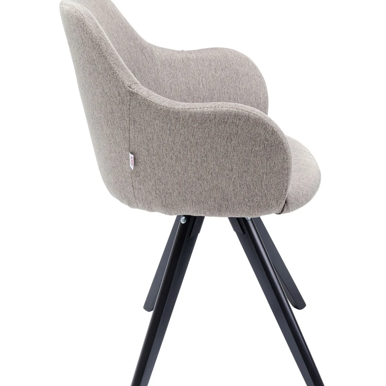 KARE Design Chaises Pivotantes|Chaise Pivotante Lady Loco Taupe