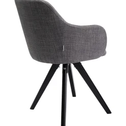 KARE Design Chaises Pivotantes|Chaise Pivotante Madame Gris